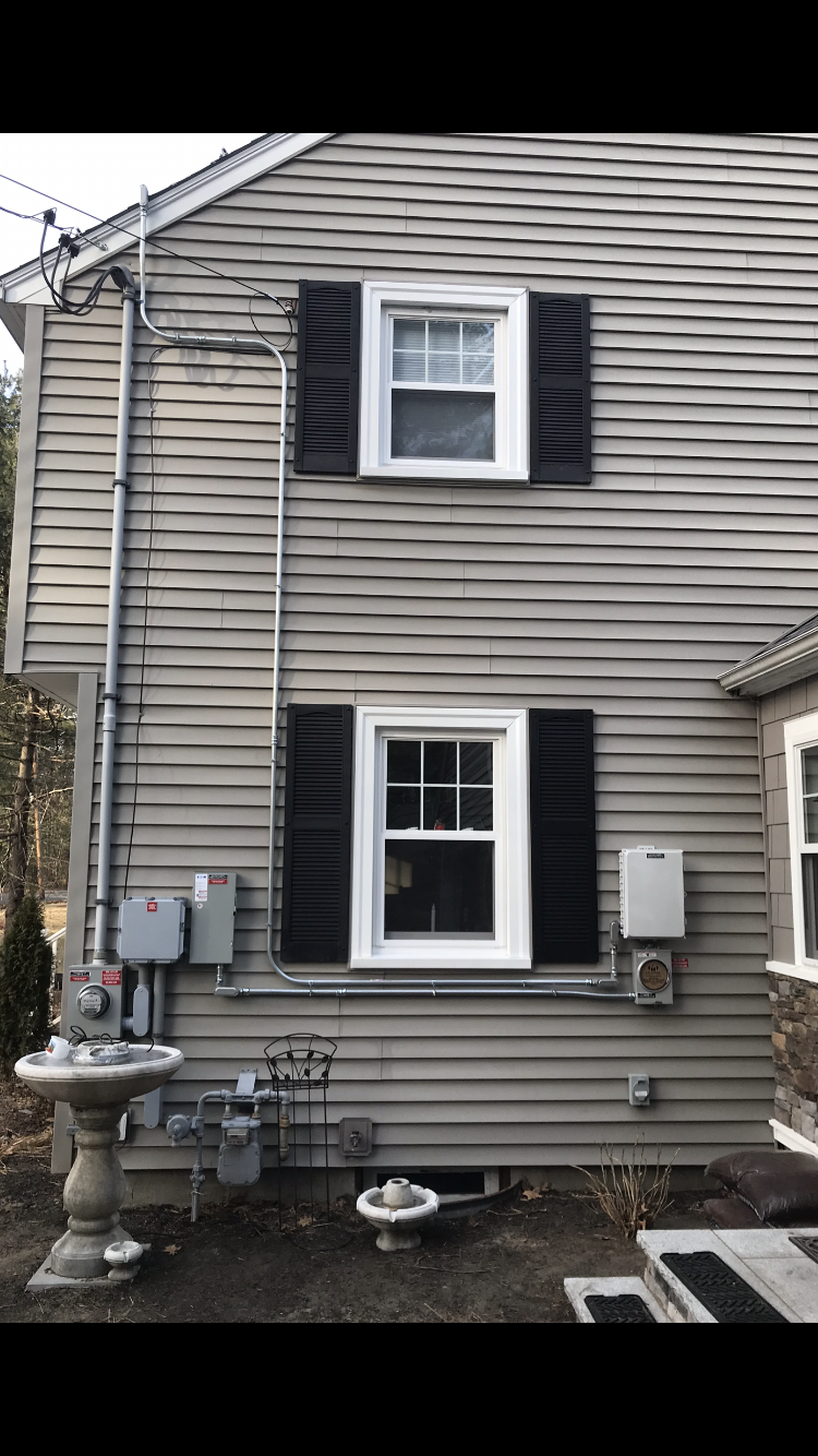 Electrical service entrance